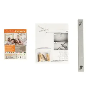 Керамічний обігрівач Teploceramic ТСМ 800 (білий), 800Вт